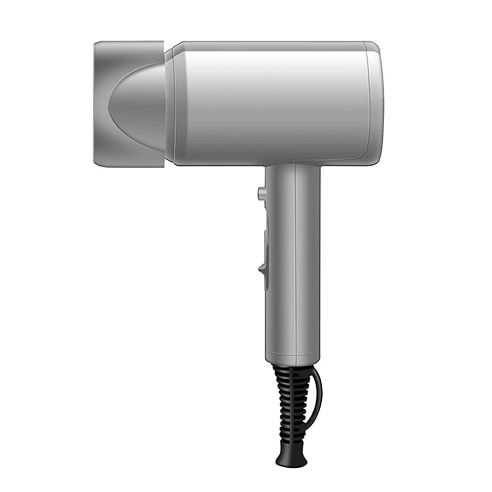 Secador de Cabelo Iónico 2000W – Secagem Rápida e Silenciosa para Viagem