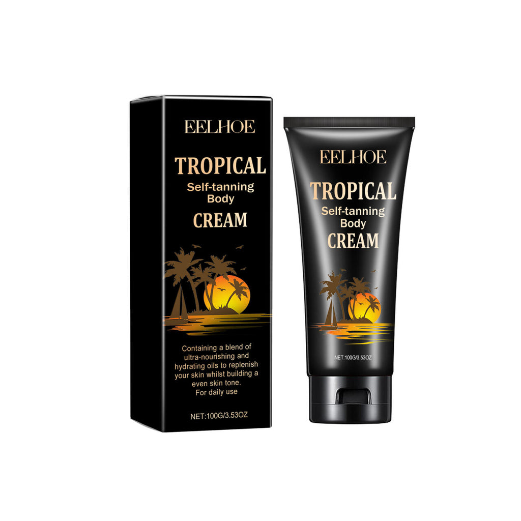 Creme Autobronzeador Tropical para Corpo – Bronzeado Natural sem Sol e Acabamento Uniforme