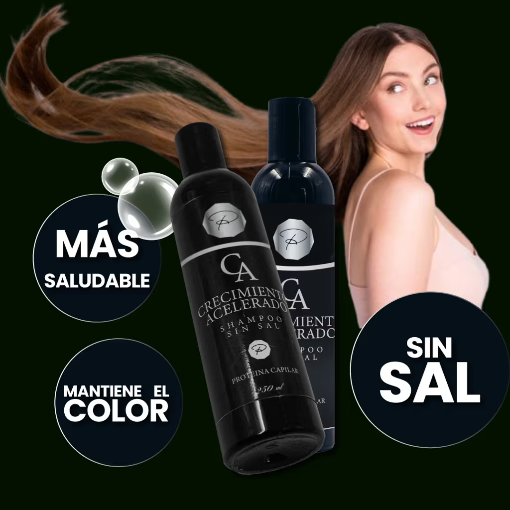Champô Crescimento Acelerado – Força e Volume desde a Raíz