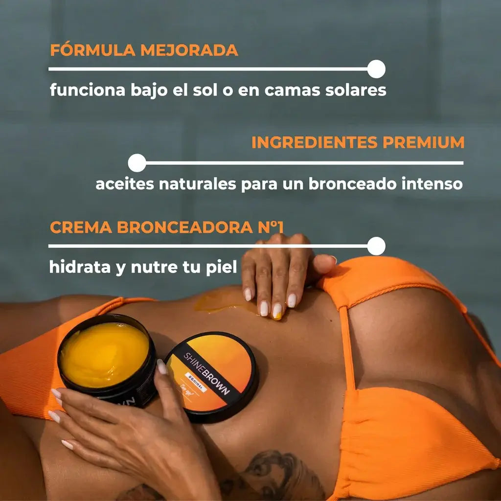 Shine Brown – Creme Bronzeador Premium Original