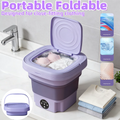 Máquina de Lavar Portátil Dobrável 9L – Ideal para Espaços Pequenos