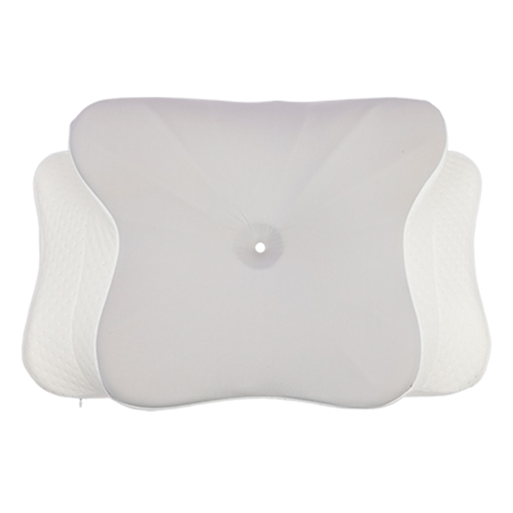 Almofada Cervical Viscoelástica Ergonómica 57x36x12 cm – Suporte Pescoço e Ombros, Capa Lavável, Anti-Ressonar
