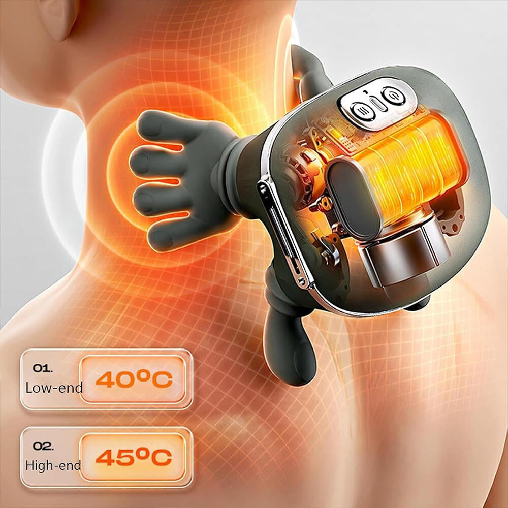 Massajador Cervical e Costas 4D BN4295 – Mão Biónica com Calor