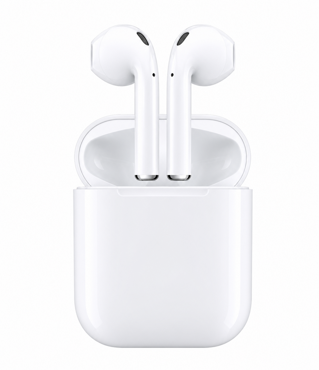 Auriculares Sem Fios i12 Bluetooth com Estojo de Carregamento