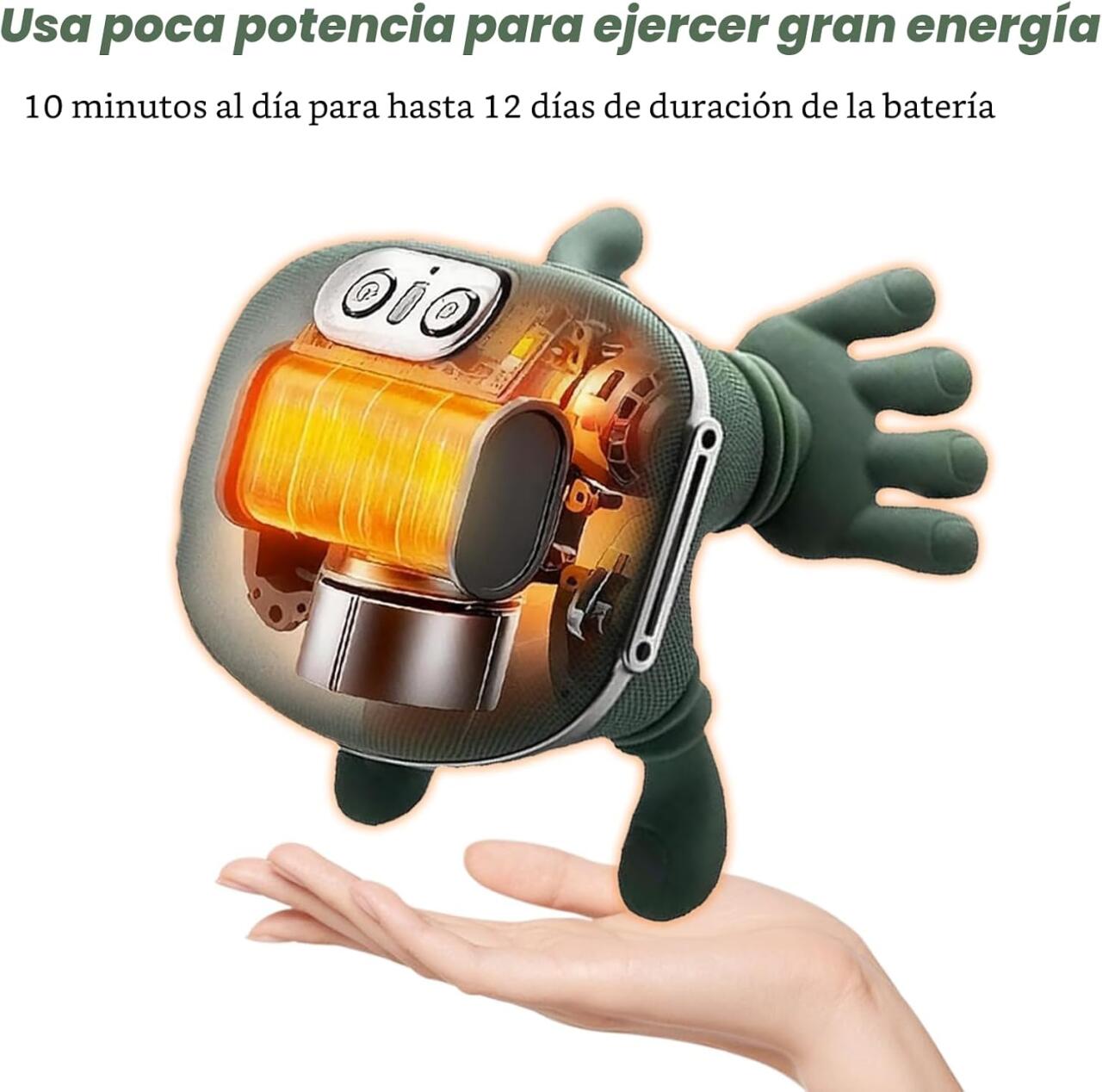 Massajador Cervical e Costas 4D BN4295 – Mão Biónica com Calor