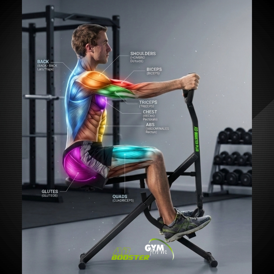 Equipamento de Musculação e Abdominais – AB Booster Plus