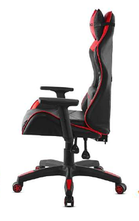 Cadeira Gaming Ergonómica Reclinável com Rodas 360°