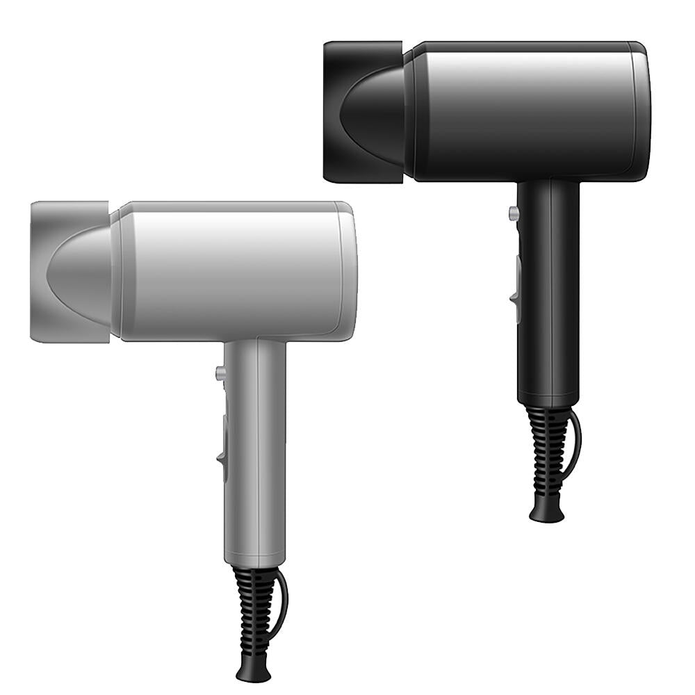 Secador de Cabelo Iónico 2000W – Secagem Rápida e Silenciosa para Viagem